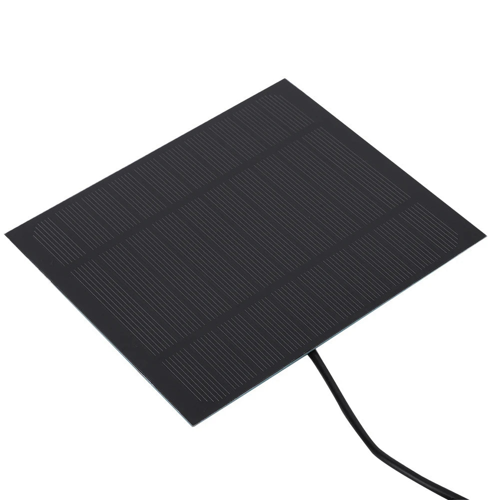 3.5W 5V USB Solar Panel Charger Waterproof Mini Solar Panel High Performance Monocrystalline for Small Fan Power Bank