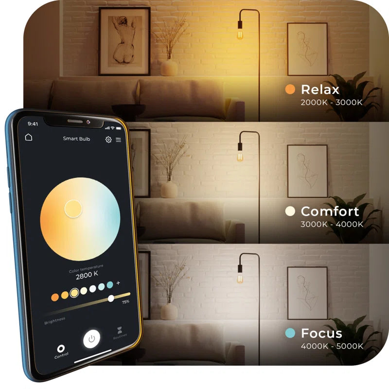 Equivalent E26/Medium (Standard) LED Smart Bulb