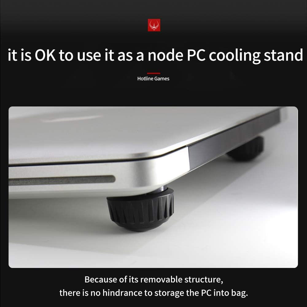 H2 Keyboard Stand Ergonomic Keyboard Riser Laptop Stand Notebook Stand Keyboard Holder Laptop Cooler Laptop Cooling Pad (Black)