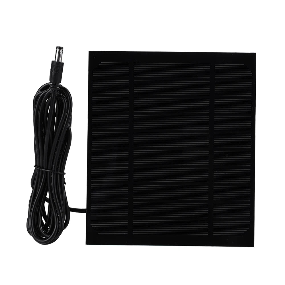 3.5W 5V Solar Charging Panel High Performance Monocrystalline Mini Solar Panel Lightweight Solar Charger for Outdoor Camping