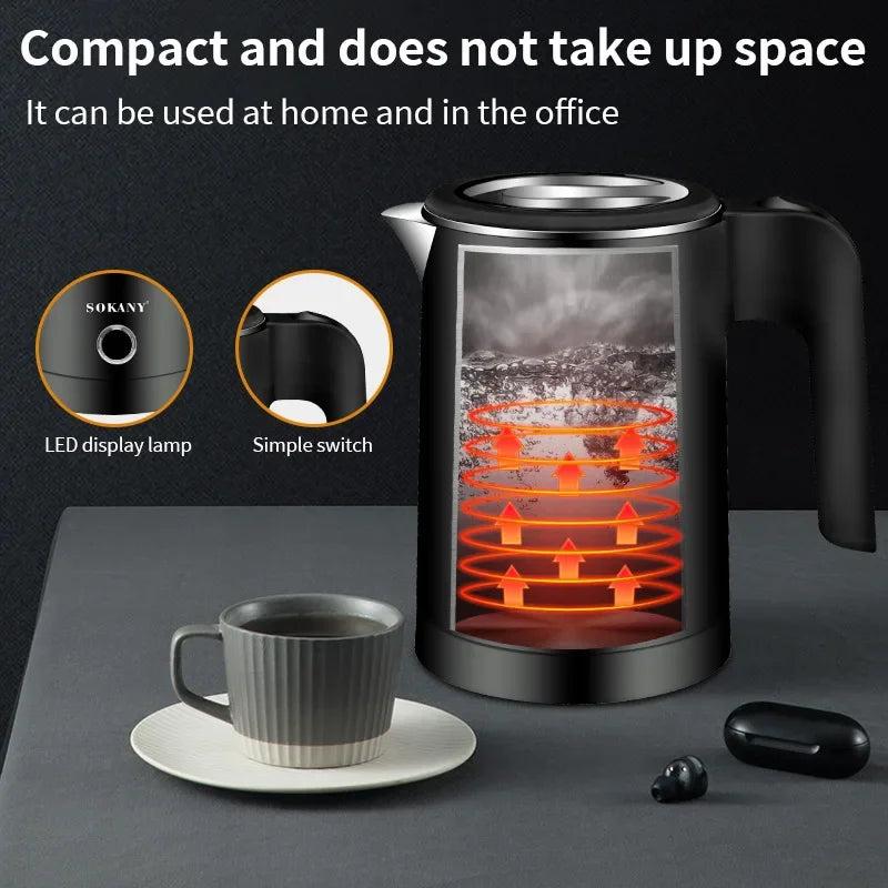 Small Electric Kettles Tea Coffee 0.5L