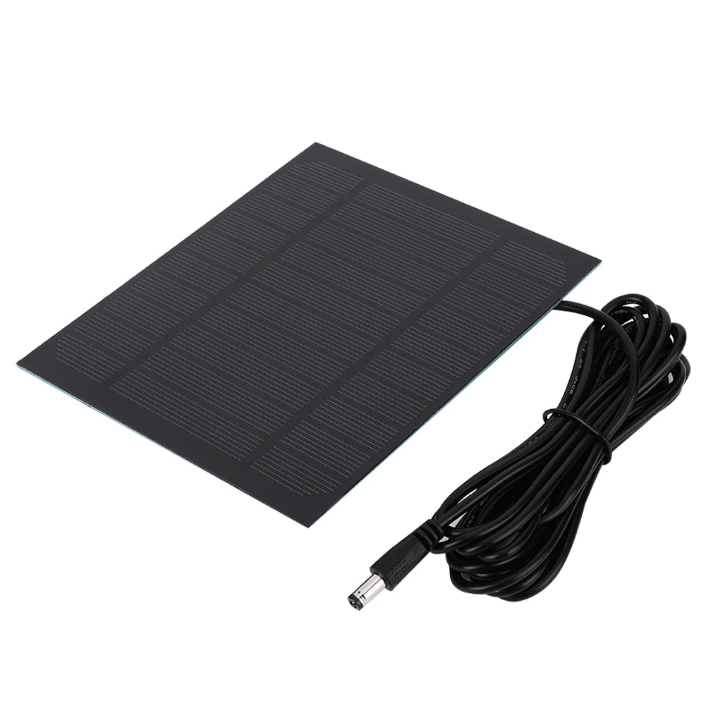 3.5W 5V USB Solar Panel Charger Waterproof Mini Solar Panel High Performance Monocrystalline for Small Fan Power Bank