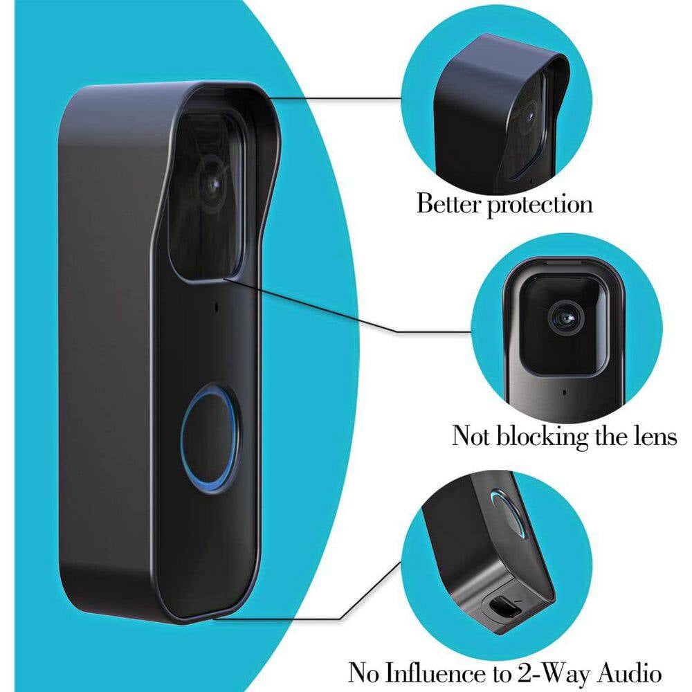 Adhesive Door Mount for Video Doorbell No-Drill Mounting Bracket Accessories