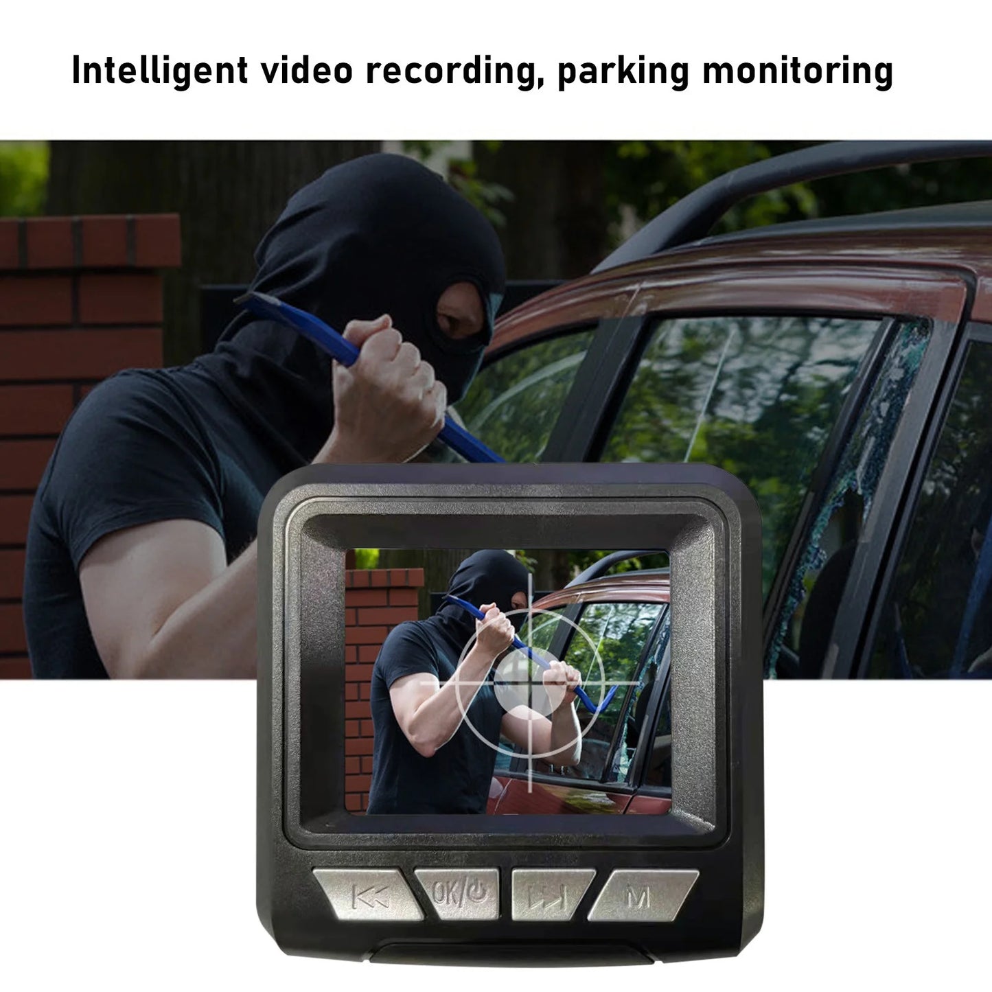 Dash Cam FHD 1080P Car Camera,3.0 Inch Mini Screen Car Dash Camera,Dashboard Camera,Night Vision,Max Support 64GB Card