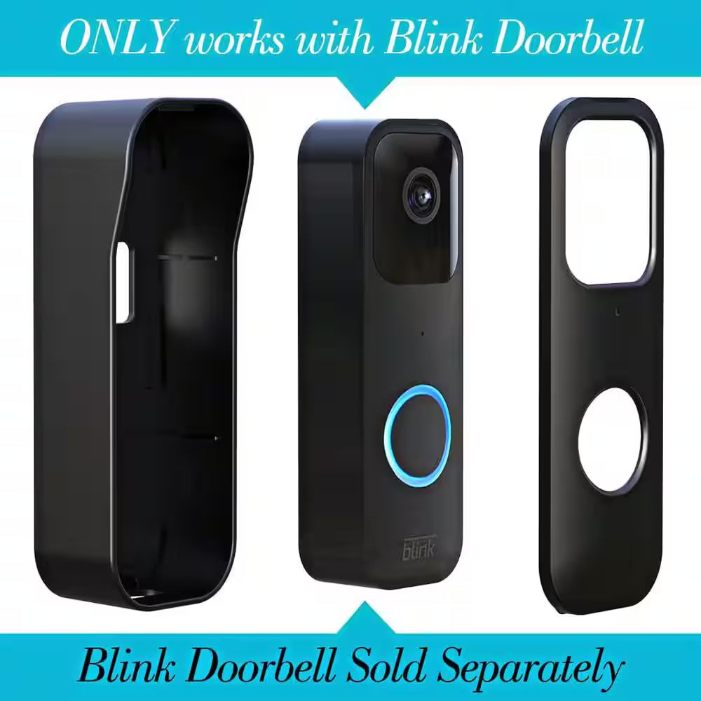 Adhesive Door Mount for Video Doorbell No-Drill Mounting Bracket Accessories