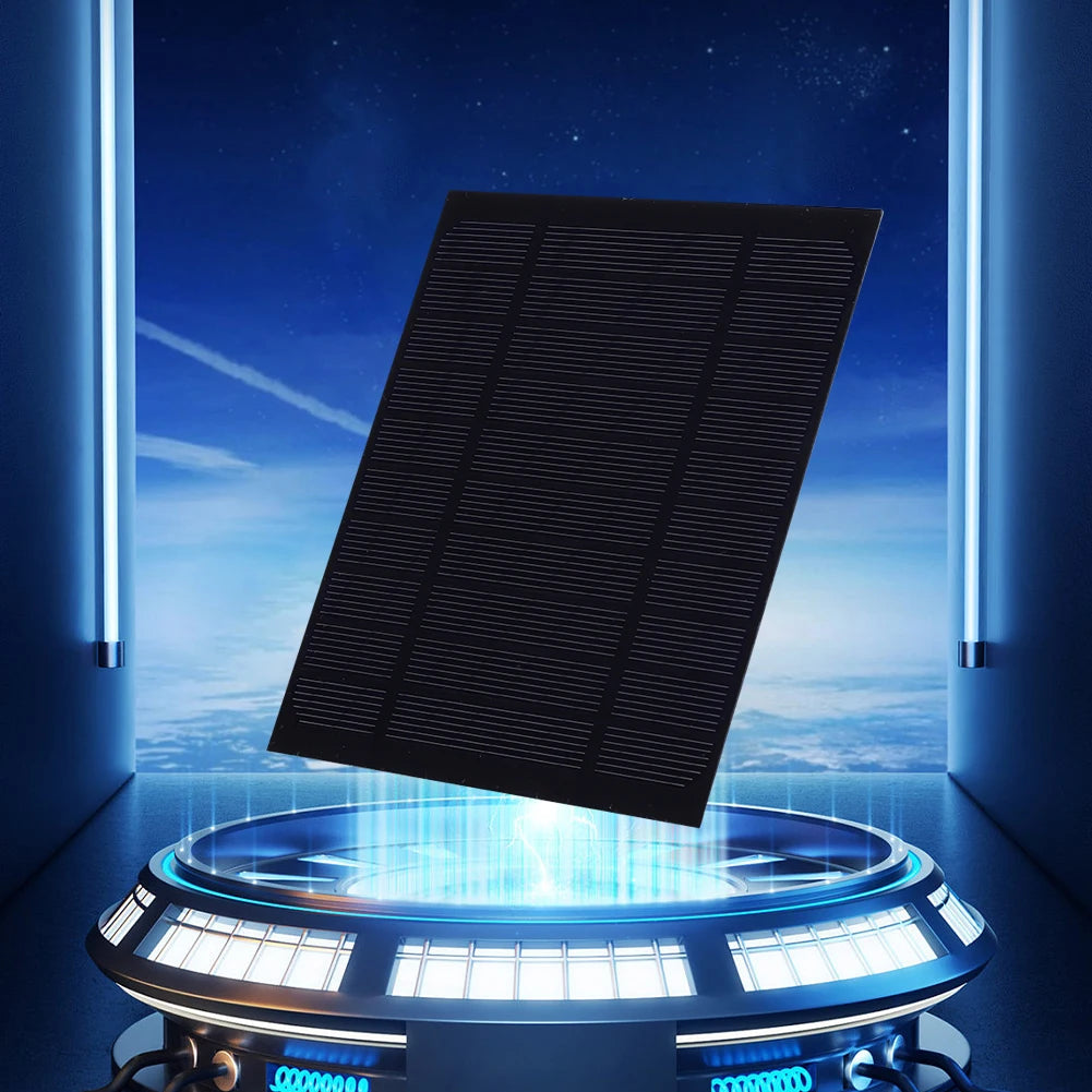 3.5W 5V Solar Charging Panel High Performance Monocrystalline Mini Solar Panel Lightweight Solar Charger for Outdoor Camping