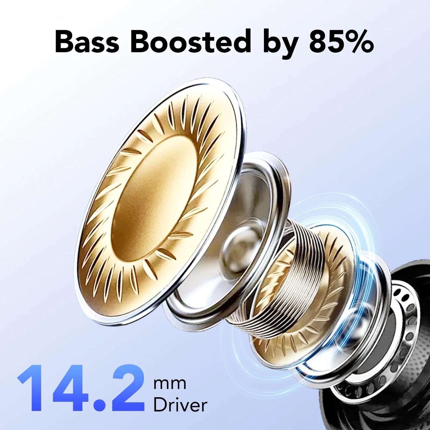 Wireless Earbuds Bluetooth Headphone 60H Deep Bass Loud Sound with 4 Mic Clear Call Ear Buds Noise Cancelling IP7 In-Ear Headphones with Wireless Charging Case Compatible for Iphone Android, White