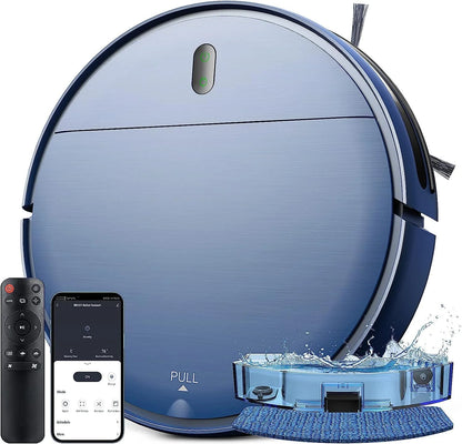 Robot Vacuum Cleaner, Robot Vacuum and Mop Combo with Wifi/Alexa for Pet Hair and Hard Floor