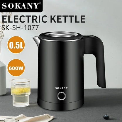 Small Electric Kettles Tea Coffee 0.5L
