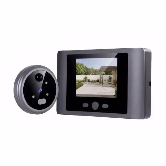 Wireless Peephole Video Doorbells PIR Motion Detector Door Peephole Eye Camera 90° Wide Angle 2.8Inch LCD Screen Home Security