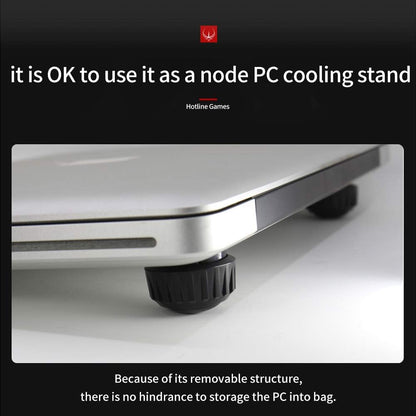 H2 Keyboard Stand Ergonomic Keyboard Riser Laptop Stand Notebook Stand Keyboard Holder Laptop Cooler Laptop Cooling Pad (Black)