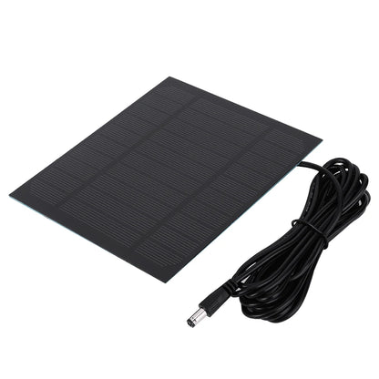 3.5W 5V USB Solar Panel Charger Waterproof Mini Solar Panel High Performance Monocrystalline for Small Fan Power Bank