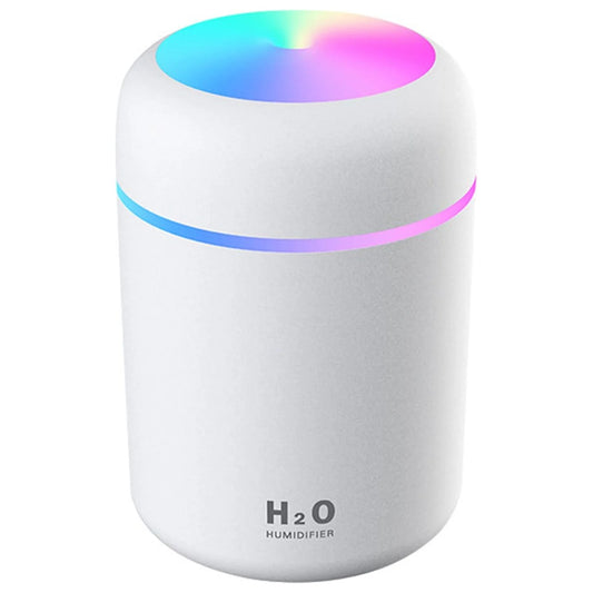 Portable Car Humidifier Colorful Cool Mini Humidifier, USB Desktop Humidifier for Bedroom,Office Room, Car,Etc. Auto Shut-Off, 2 Mist Modes, Super Quiet., Gift