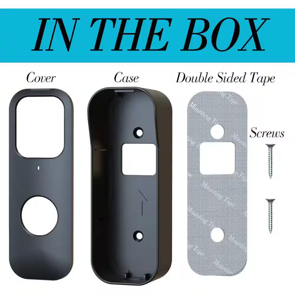 Adhesive Door Mount for Video Doorbell No-Drill Mounting Bracket Accessories