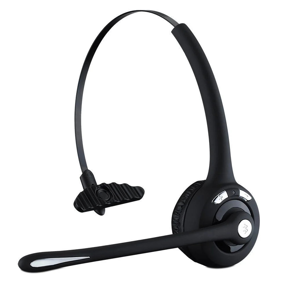 Clearance! Trucker Bluetooth Headset, Wireless Noise Cancelling Headset with Microphone, Bluetooth Headset for PC, Cell Phones, Truck Drivers, and Office